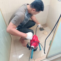 ชักโครกกดไม่ลง