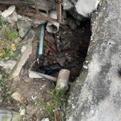 ชักโครกกดไม่ลง